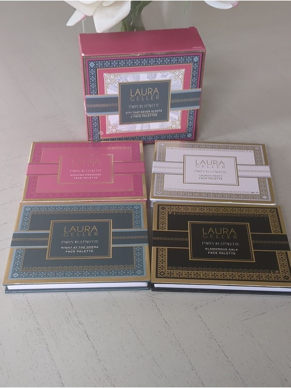New 4 FACE PALETTES Laura Geller - Picture 3 of 9
